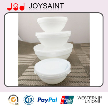 Wholesale White Exquisite Table Use Glassware Glass Bowl for Fruit and Food